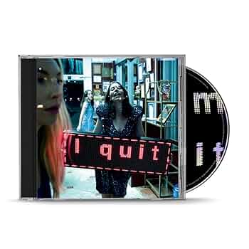 HAIM　I quit　ジャケット直筆サイン入りカラーレコード I QUIT(LP)/HAIM/ハイム/輸入LP☆3姉妹ロックバンド、HAIM